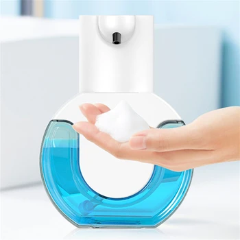 4 Automatické Prevodovky Peny Zásobník Na Stenu Touchless Hand Sanitizer Podložka Kúpeľňa Dobiť Infračervený Senzor Mydla