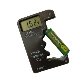 E-168 Digitálne Lítiová Batéria Kapacita Tester Kockovaná Zaťaženie analyzer Displej Kontrola AAA AA Tlačidlo Bunky Univerzálny Test