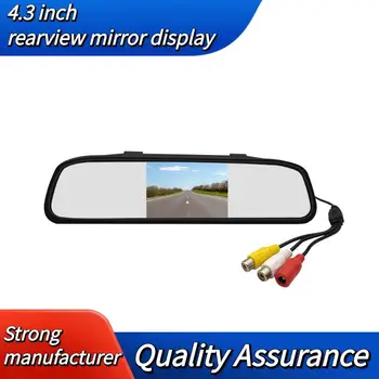 4.3 inch spätného zrkadla, auto namontované zadnej strane displeja, parkovanie zadnej strane displeja LCD farebný displej