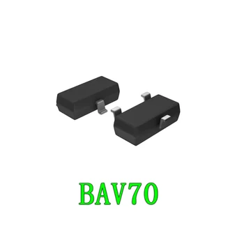 100KS BAV70 0.2 A 70V SOT-23 A4 SMD SOT tranzistor BAV70LT1G