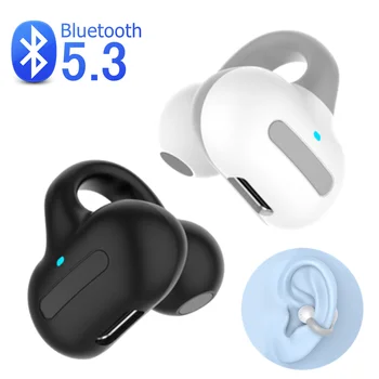 HIFI Športové Kostné Vedenie Bluetooth Slúchadlá Otvorené uši Klip Bezdrôtové Slúchadlá S Mikrofónom Slúchadlá pre iPhone Samsung Mi Android