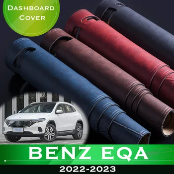 Pre Mercedes Benz EQA 2022-2023 Anti-Slip Auto Tabuli Vyhnúť Light Pad Nástroj Platformu Stôl Kryt Dash Mat Kože