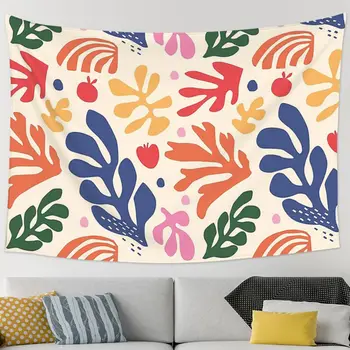 Matisse Kvety Umenie Gobelín Hippie Stene Visí Estetické Domova Tapisérie pre Obývacia Izba, Spálňa internátu