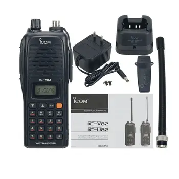 IC-V82 7W 3-7KM VHF Vysielač VHF Rádio Walkie Talkie Vysielač pre ICOM