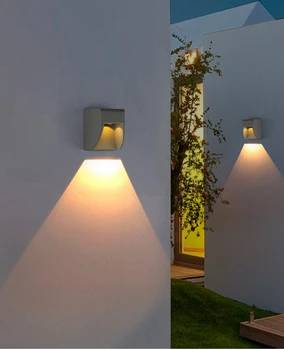 Nepremokavé nástenné svietidlo záhradné koridoru nádvorie balkón stĺpec nástenné svietidlo villa nástenné svietidlo hala lampa