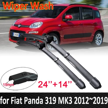 Auto Stieračov na Fiat Panda 319 MK3 2012~2019 2013 2014 2015 2016 2017 Predné Okná čelné Sklo Čelné sklo Auta, Príslušenstvo