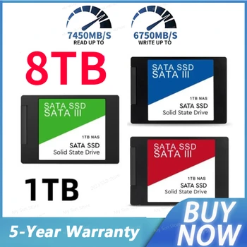 Nové 16TB Vysokej Rýchlosti 2.5 Palcový Prenosný SSD Sata III Pevný Disk pre Prenosné Mikropočítačový Desktop, 2TB Interný ssd Pevný Disk