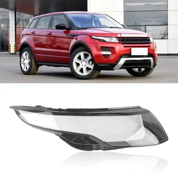 Auto Predného Svetlometu Vedúci Svetlo Lampy Objektív Shell Náhradný Kryt pre Land Rover Range Rover Evoque 2012-2015 Právo