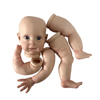 18 A 22 Palcov Reborn Baby Doll Auta Maľované Bebe Časť Maggie Nedokončené Montáž Znovuzrodené Dieťa Látkové Telo