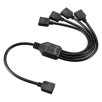 1 až 4 Predlžovací Kábel s Plug-in Funkciu základnej Doske Počítača Predlžovací Kábel pre MSI ASUS ASRock LED Príslušenstvo