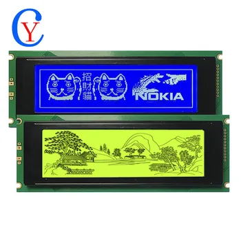 5.4 Palcový 24064 240*64 240X64 Grafické Dot Matrix LCM Modrá Žltá LCD Displej Paralelný Port T6963 Pre Priemyselné Zariadenia