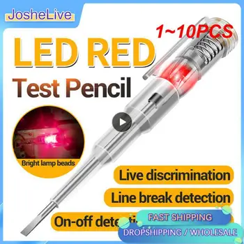 1~10PCS Inteligentný Tester Napätia Pen AC Non-kontakt Indukčné Test Ceruzka Voltmeter Napájania Detektora Elektrický Skrutkovač