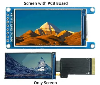 IPS 1.9 palcový 8PIN/30PIN HD TFT LCD Displej Modul ST7789 Jednotky IC SPI/MCU 8bitová Paralelné Rozhranie 170(RGB)*320