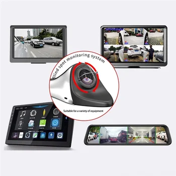 Auto parkovacia Kamera Blind Spot HD AHD 1080P Pomáha Zvrátiť Ľavej a Pravej Strany Cúvaní mŕtveho Fotoaparát