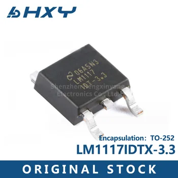 10PCS LM1117IDTX-3.3/NOPB NA-252-3 3.3V0.8A lineárny regulátor napätia čip