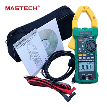 MASTECH MS2115B Digitálne Svorka Meter Profesionálne Mulitimeter AC/DC Prúd Napätie Tester 6000 Počíta NCV T-rms frekvenčný Meter