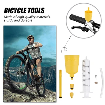MTB, Road Bike Olejovej náplne Nástroj Prenosné Olej Vstrekovania a Zmena Nástroje Trvalé Opravy, Údržba Súpravy na Ceste na Horskom Bicykli