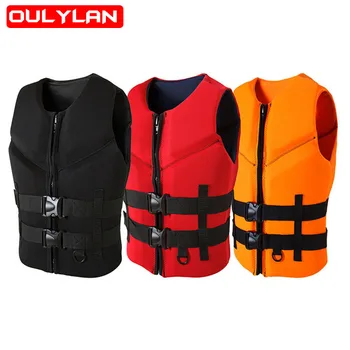 Oulylan záchranná vesta pre Dospelých, Bazén Vonkajší Rafting Neoprénová Šnorchlovanie Nosenie fFishing Kajaku Boatin oblek