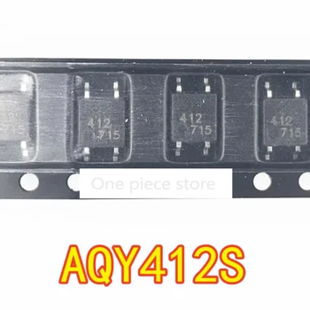 1PCS AQY412S optocoupler hodváb obrazovke 412 čip SOP-4 normálne zatvorené jednotky ssd (Solid-state relé