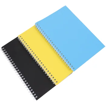 3 Ks Špirála Notebook, Školské Potreby Poznámky Estetické Notebooky Papier Malé Cievky Zápisník Študenta Hrubé Vestník