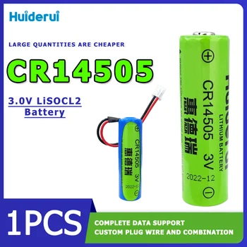 Huiderui CR14505 Lítiová Batéria 3V Alarm Prietokomer Zemného Plynu Merač, Elektrický Merač, Inteligentný vodomeru Univerzálna Batéria