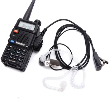 Air Tube FBI 2 PIN walkie talkie príslušenstvo baofeng uv 5r headset