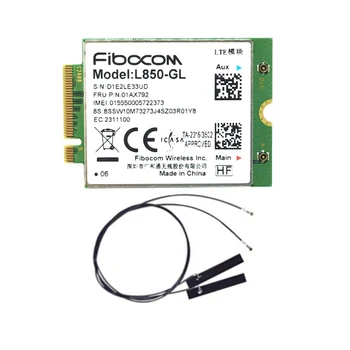 Bezdrôtová Sieťová Karta L850-GL 01AX792 4G Karty WWAN Modul - Podpora LTE FDD/ LTE TDD/ WCDMA pre X380 X390 L480 T480 T580
