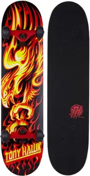 Séria 4 Popsicle Plameň Hawk Skateboard, 7 vrstva Javor, 58mm x 45 mm Pu Liate Kolesá Výkon