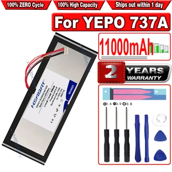 HSABAT 11000mAh Notebook Batéria pre YEPO 737A 737S/T/Kompatibilný 369277-2S