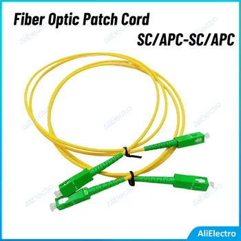 Optický Patch Kábel SC APC-SC APC Singlemode SC SM 3.0 mm 9/125um Vlákniny Patch Kábel Optického Vlákna Jumper