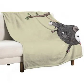 Opossum Rodiny Hodiť Deky alebo Giant Gauč Deka gauč