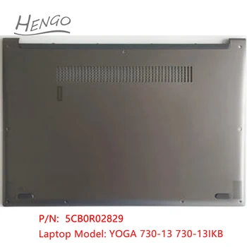 5CB0R02829 Šedá Nové Originálne Lenovo YOGA 730-13 730-13IKB Nižšie Spodnej časti puzdro D Shell