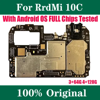 Doske S Globálnymi MIUI Systém 64 GB 128 GB Pre Xiao Redmi 10C Doska plošného spoja Modulu Pôvodné Odomknutý základná Doska