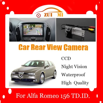Auto Reverse parkovacia Kamera Pre Alfa Romeo 156 TD.ID. 1997~2002 Nepremokavé CCD s rozlíšením Full HD, Nočné Videnie Zálohy Parkovacie Kamery