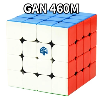 [Funcube]GAN460M Magnetické 4x4x4 Magic Cube GAN460 M 4x4 Rýchlosť Kocka GAN 460 M magnetické magic cube GAN 460 M Vzdelávacie Hračky