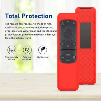1pcs Silikónový Ochranný Kryt pre Samsung BN59-01432A Solárne Diaľkové Ovládanie Ochranný Kryt TM2360E Anti Drop Ochranný Kryt