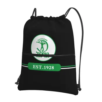 Izraelský Hapoel Kfar Saba Fc Veľkú kapacitu batoh vodotesný zips šnúrkou batoh outdoorové športy skladovanie taška