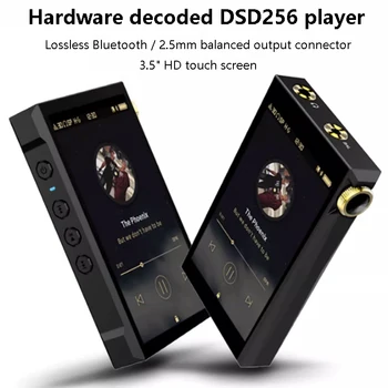 Digitálny HIFI Prehrávač Hudby MP3 Dual ES9018 s DSD256 24bit/384KHz Lossless Dekódovanie Walkman Bezdrôtová LDAC APTX Formát