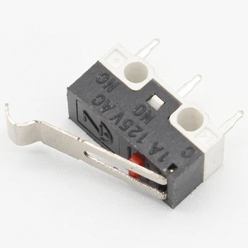 10 Ks 125V 1A SPDT Subminiature Micro Páčku Prepínača