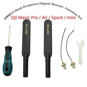 2000 M Signál Dual frequency Všesmerového Booster Pre DJI Mavic Pro / Mavic Vzduchu / Spark / Mavic 2/Mavic min Drone Accessoryies