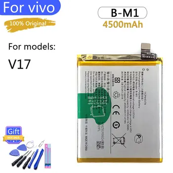 100% Originálne Batérie B-M1 Pre VIVO V17 4500mAh Vysoko kvalitné Náhradné Batterie