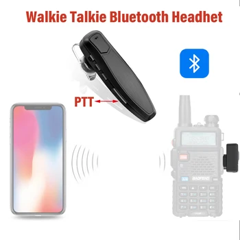Baofeng Walkie Talkie Bezdrôtová PTT Slúchadlo Headset handsfree K Zástrčka Pre Kenwood Mikrofónom Headset UV-5R BF-888S K5