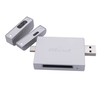 USB Čítačka Kariet CFexpress Typ B Čítačka Kariet USB3.1 + Typ C USB3.2 Gen2 10Gbps Adaptéra Pamäťovej Karty pre PC, Telefón, Fotoaparát R5 Z6 Z7