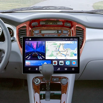 Pre Toyota Highlander Kluger 1 XU20 2001 - 2006 2007 QLED 2K 12.5 13.1 inchP Android Rádio GPS Auto CarPlay 4G Hlavu Jednotka Stereo
