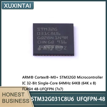 5 ks/Veľa Nových Originálnych STM32G031C8U6 STM32G031 Microcontroller IC 32-Bit Single-Core, 64MHz 64KB (64 KB x 8) FLASH 48-UFQFPN (7x7