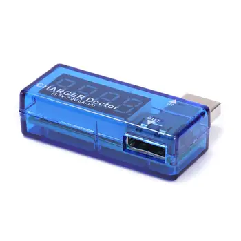1PCS Digitálny USB Mobile Power Nabíjacieho Prúdu Napätie Tester Meter Mini USB Nabíjačka Lekár Voltmeter Ammeter