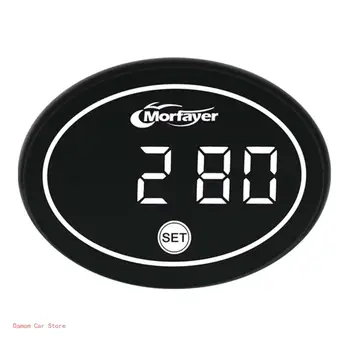 9-24VVoltage Meter Motocykle Voltmeter Digitálny Voltmeter Rozchod LED Displej