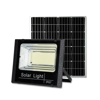 Solárne Povodňových Svetlá LED Solárne Pozornosti Vonkajšie Nepremokavé Reflektor Solárnych S Diaľkovým ovládaním
