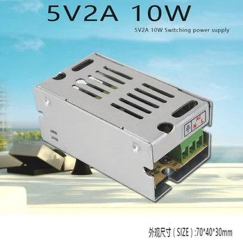 Switching Power Supply Light Transformer AC110V Na 220V DC 5V 2A 10W Napájací Zdroj, Adaptér Pre Led Pásy
