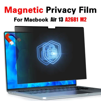 Pre MacBook Air 13 M2 A2681 Magnetické Adsorpcie Privacy Filter Obrazovky Ochranný film